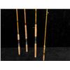 Image 1 : Group of 4 assorted rods - good usable rods (wood stand not included)