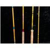 Image 2 : Group of 4 assorted rods - good usable rods (wood stand not included)