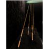 Image 3 : Group of 4 assorted rods - good usable rods (wood stand not included)