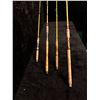 Image 1 : Group of 4 assorted fishing rods - good usable rods (stand not included)