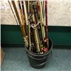 Image 2 : Approx. 50 assorted fishing rods - most are usable rods