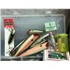 Image 4 : Two boxes of assorted salmon fishing lures - salmon plugs/ apex/ minnows etc.