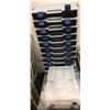 Image 1 : Large group of stackable parts organizers & lure boxes approx. 17 pcs.