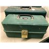 Image 2 : Three Umco vintage fisherman's tackle boxes