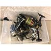 Image 3 : Box of 7 spinning reels (assorted brands)