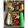 Image 1 : Two boxes of assorted fisherman's tackle & lures (mostly lake & stream tackle)