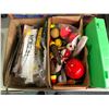 Image 3 : Two boxes of assorted fisherman's tackle & lures (mostly lake & stream tackle)