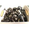 Image 1 : One box full of assorted fishing reels (good usable reels)