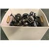 Image 2 : One box full of assorted fishing reels (good usable reels)