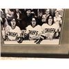 Image 2 : Framed Hanson Brothers "Chiefs" signed collector's piece (signed by each brother)
