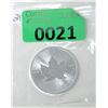 Image 1 : 1 Oz .9999 Fine Silver 2020 Canada Maple Leaf Coin