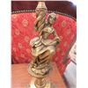 Image 2 : Vintage 18" Brass Figural Lamp Base