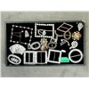 Image 1 : Rhinestone Belt Buckles, Shoe Clips & More