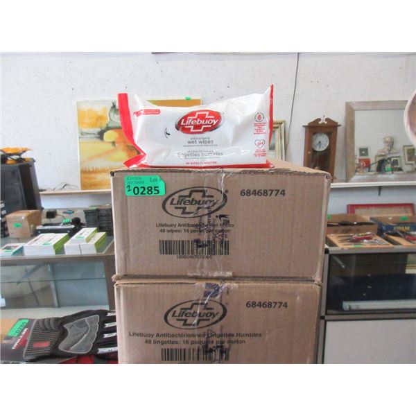 2 Cases of Lifebuoy Antibacterial Wet Wipes