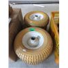 Image 1 : Four 12" Wheel Barrow Wheels