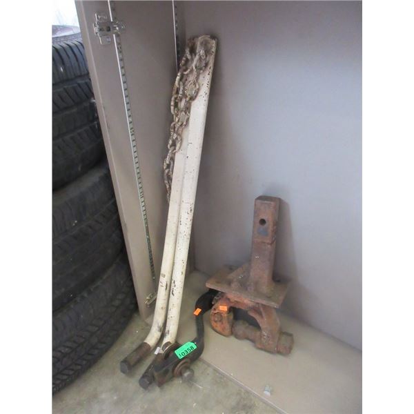 Tow Hitch, Large Tow Hitch & Sway Bar