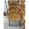Image 1 : 2 Wood Chairs - One is missing a spoke