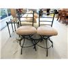 Image 1 : Pair of 27" Swivel Bar Stools