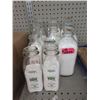 Image 1 : 11 Assorted Glass Milk Bottles