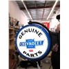 Image 1 : Illuminated Spinning Chevrolet Parts Sign