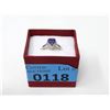 Image 2 : Sterling Silver Amethyst & Diamond Heart Ring