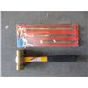 Image 1 : Brass Hammer & 3 Piece Punch Set