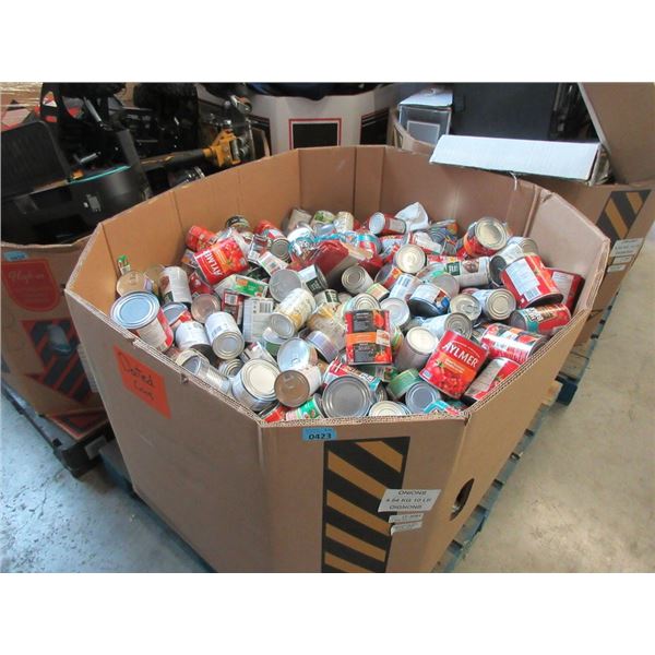 Skid of Dented Canned Food  - Not Expired