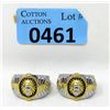 Image 1 : 2 New "Spirit of the Warrior" Metal Rings