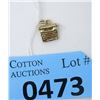 Image 1 : 10KT Gold Typewriter Charm  - 1.5 Grams