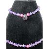 Image 2 : 3 New Amethyst Necklaces with Attached Price Tags