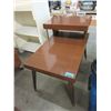 Image 1 : Vintage 2 Tier End Table - 15" x 24" x 22" tall