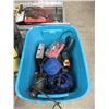 Image 1 : Tote of Power and Hand Tools