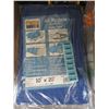 Image 1 : New 10' x 20' Blue Western Rugged Tarp