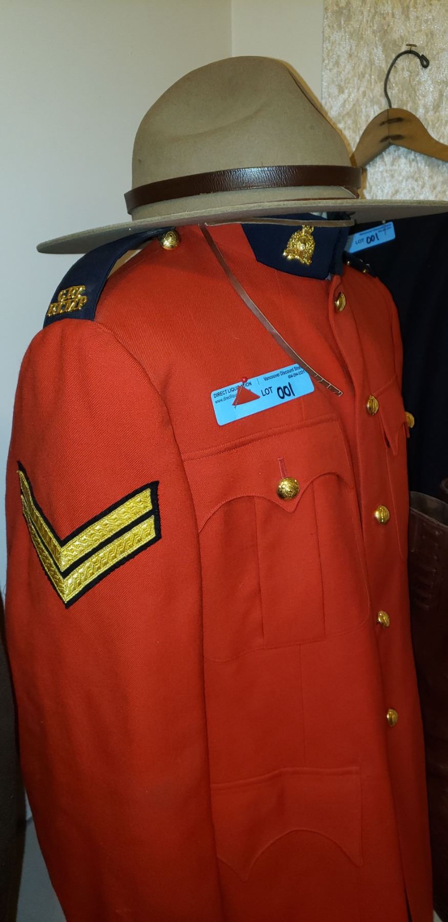 Rcmp Riding Boots RCMP 30 year Veteran complete Stetson, boots, riding breeches, jacket