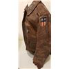 Image 4 : WWII US Army WWII Type A-2 8th air force China Burma, replacement cuffs, original horse side jacket