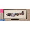 Image 2 : WWII 3D picture (shadow box) piece of metal painted, flying tiger, originally painted by Walt Disney