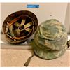 Image 1 : Saigon M1 Steel pot helmet with liner & camo cover