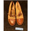 Image 2 : Canadian WWll Canadian WWll  1943 C broad arrow Marked Size 11 Shoes- Slightly used