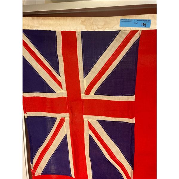 WWll WWll Canadian Red ensign cloth flag