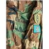 Image 2 : Vintage 1980 US Army Jacket Pant, Camouflage Helmet Cover, Hat