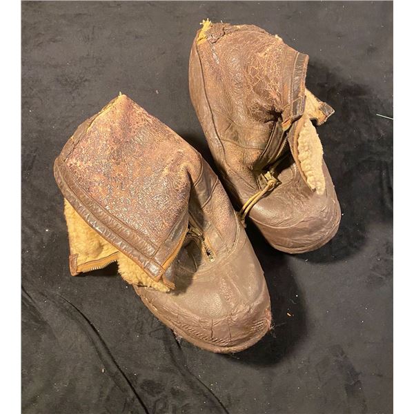 Pair of American WWII boots