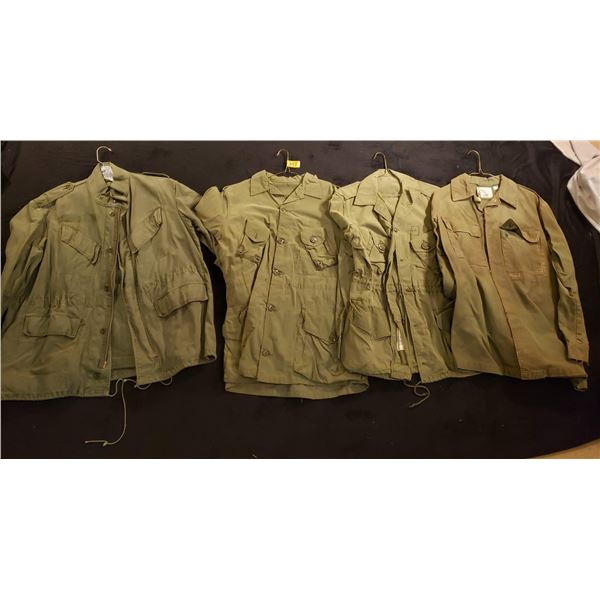 Current Canadian 4 pieces Combat jackets Different sizes