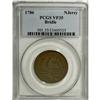 1786 COPPER New Jersey Copper, Bridle VF35 PCGS