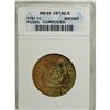 1787 1C Fugio Cent MS60 Details ANACS N. 13-X
