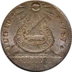 1787 1C Fugio Cent, UNITED STATES, Cinquefoils