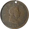 1820 TOKEN North West Copper Fine 15 NGC