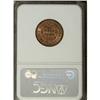 Image 2 : 1855 1/2 C MS63 Red NGC. C-1.