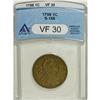 1798 1C Second Hair Style VF30 ANACS S-186