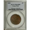 Image 1 : 1820 1C Large Date MS64 Red and Brown PCGS
