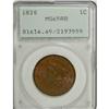 Image 1 : 1820 1C Large Date MS65 Red and Brown PCGS